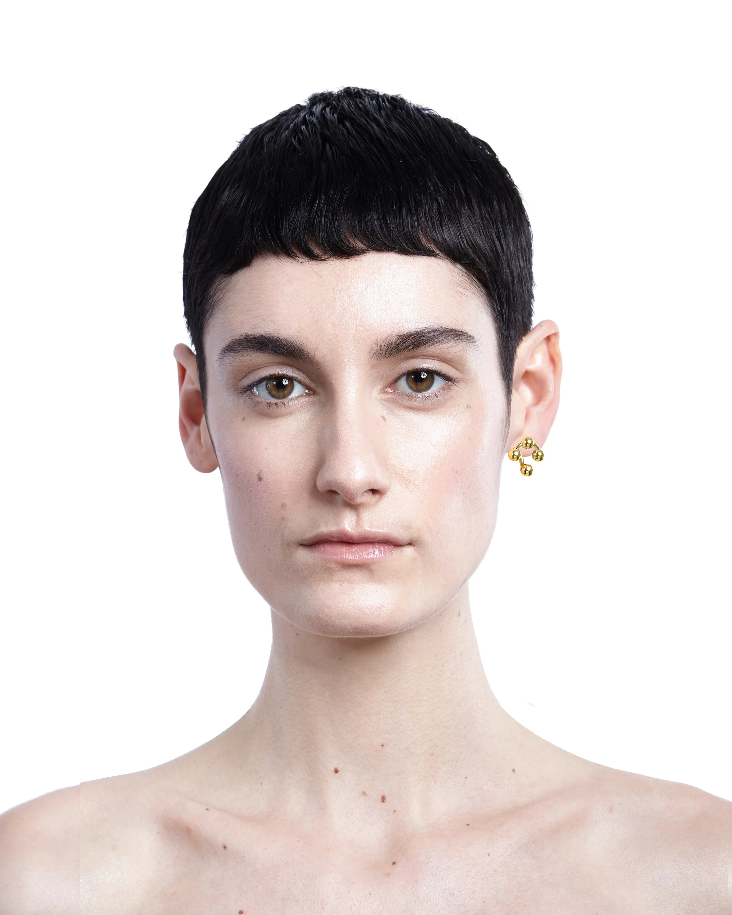 【関税込み】Lorette Cole Duprat イヤリング & ピアス Quadri XS Earring Gold — Lorette Colé Duprat